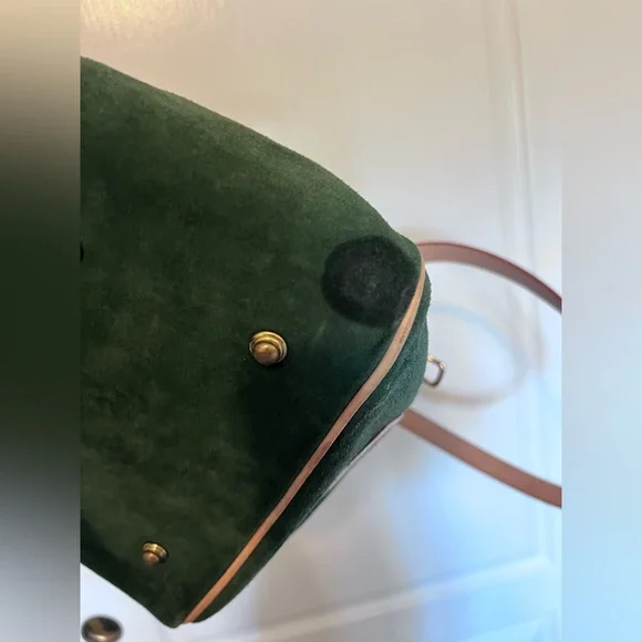 VINTAGE DOONEY & BOURKE Suede Leather Tote Bag - Picture 15 of 16